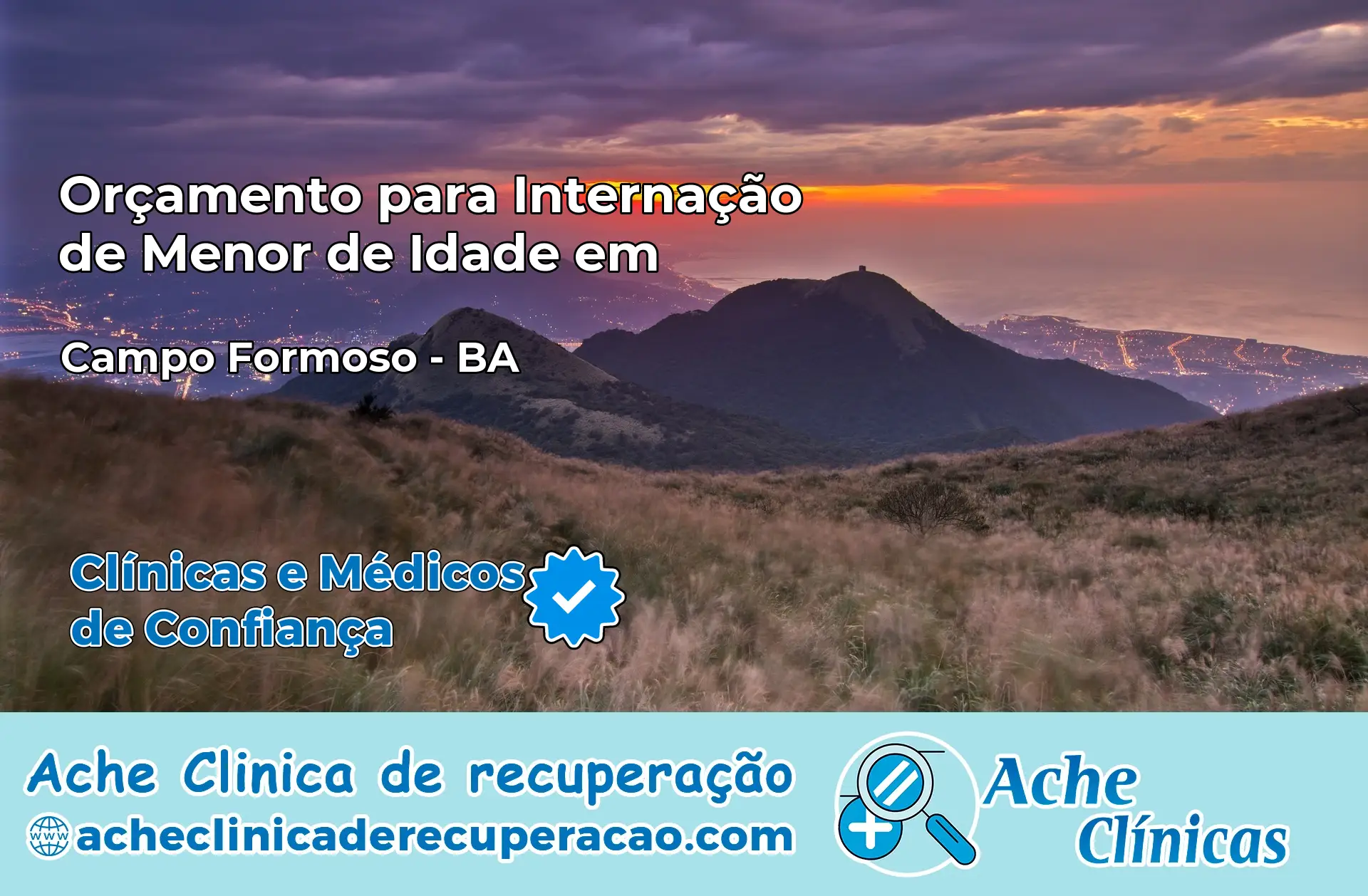 Internação de Menor de Idade em Campo Formoso – BA