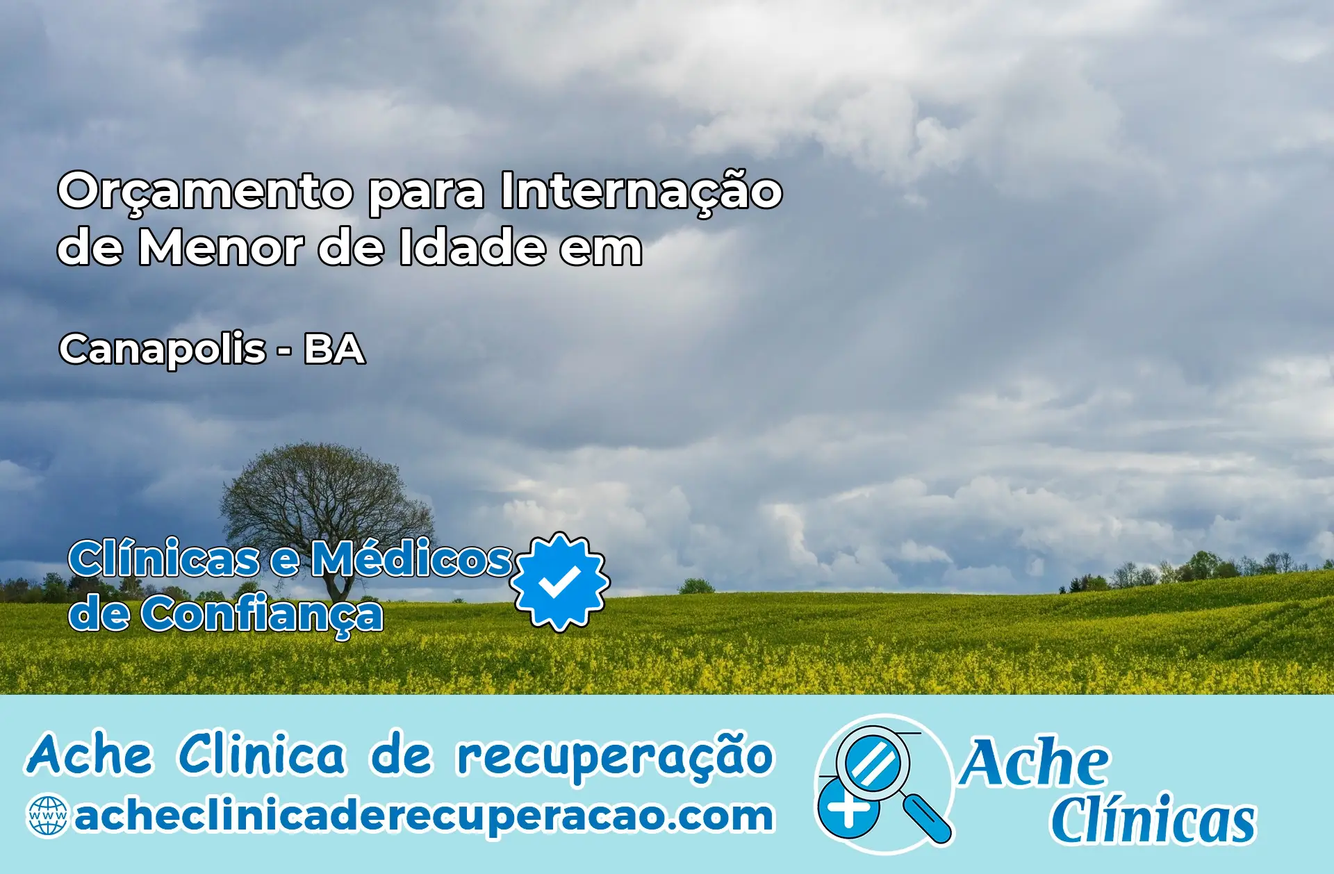 Internação de Menor de Idade em Canápolis – BA