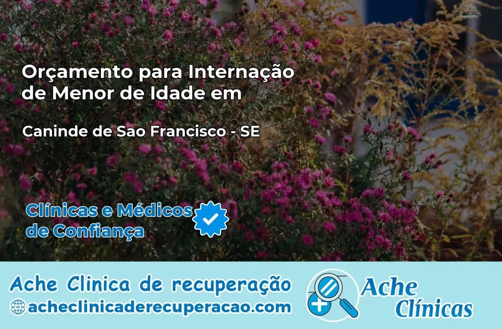 Internação de Menor de Idade em Canindé de São Francisco – SE