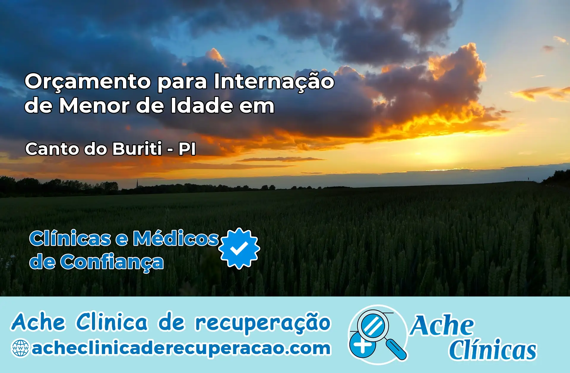 Internação de Menor de Idade em Canto do Buriti – PI