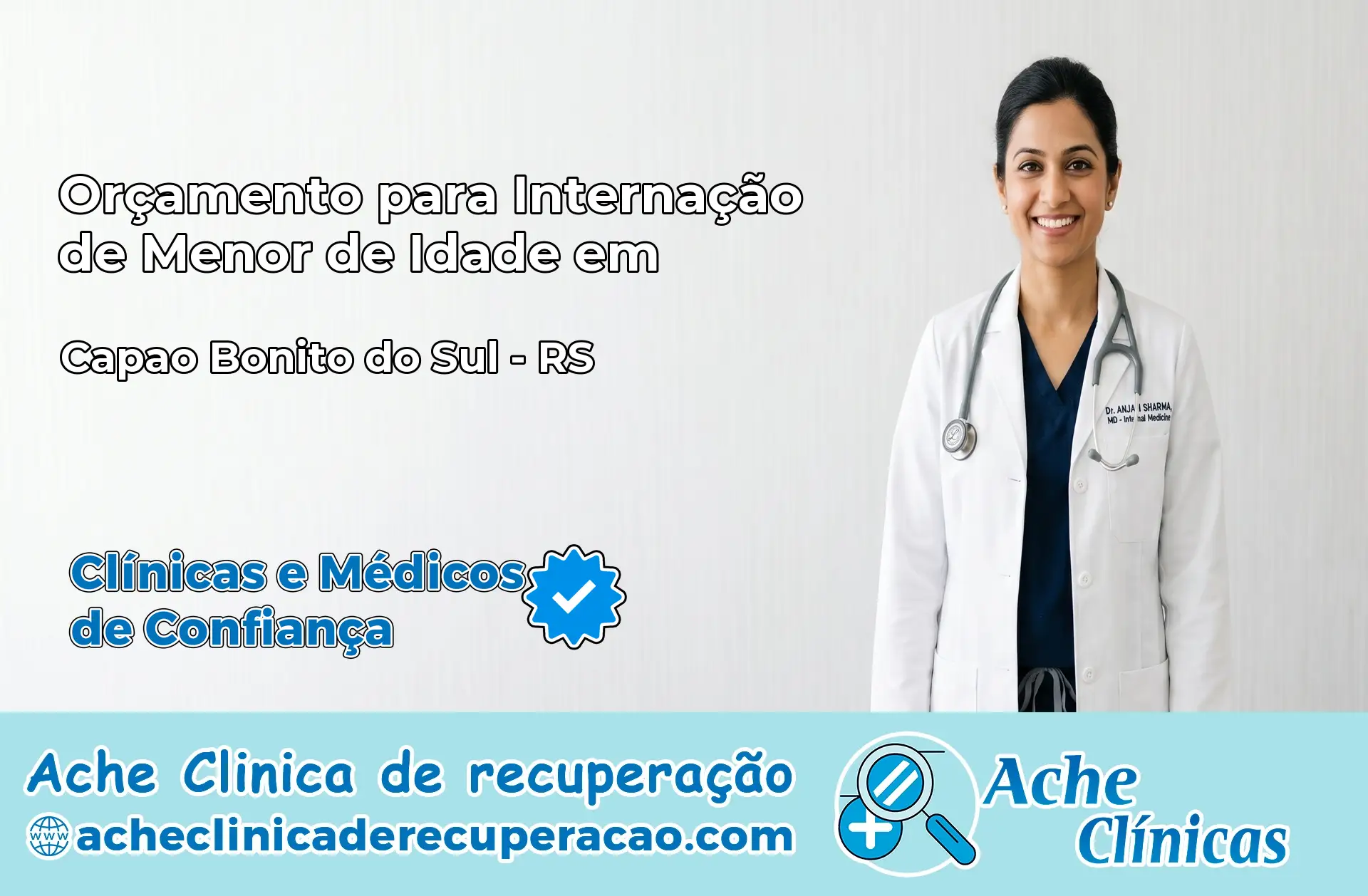 Internação de Menor de Idade em Capão Bonito do Sul – RS