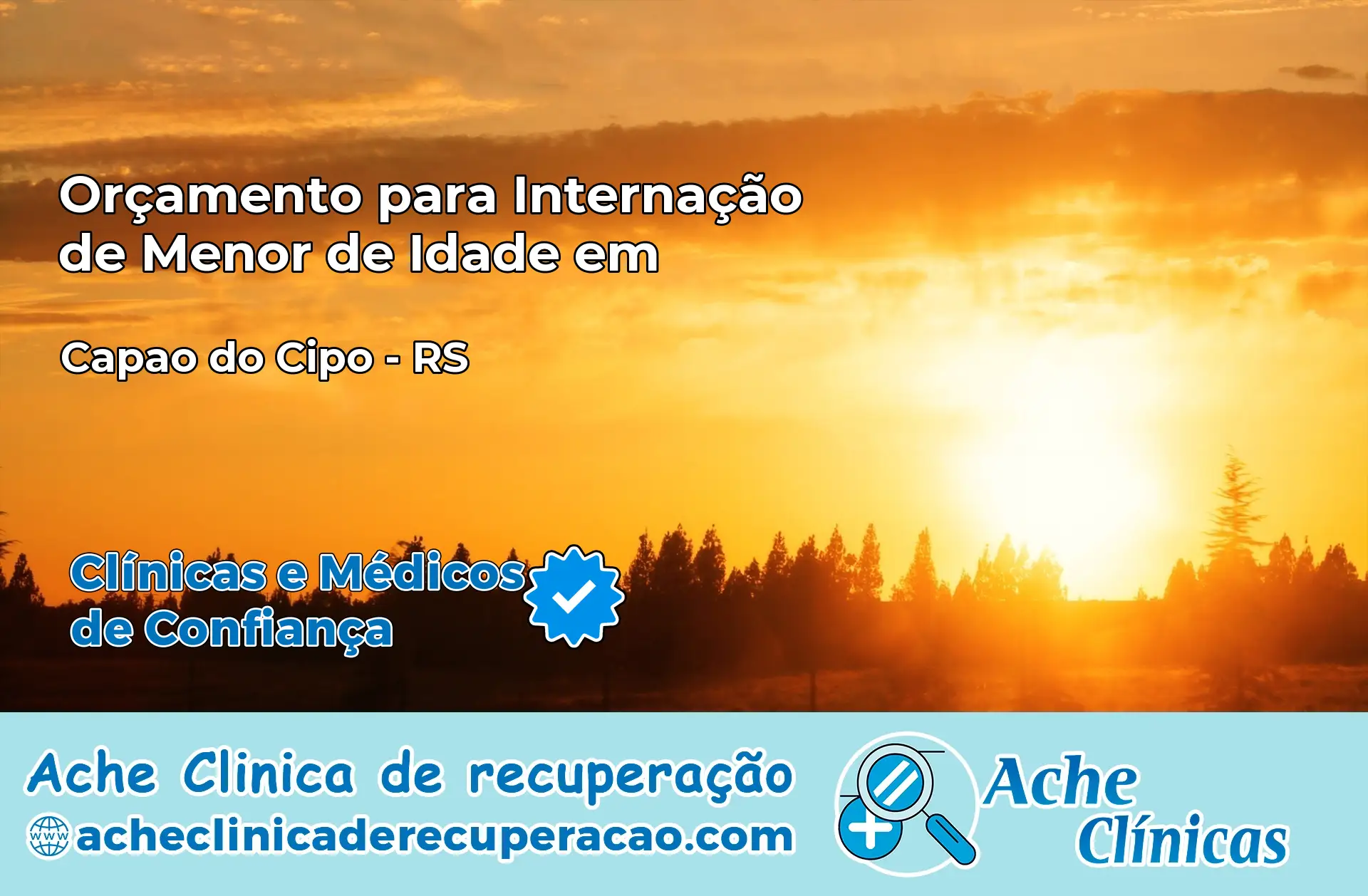 Internação de Menor de Idade em Capão do Cipó – RS