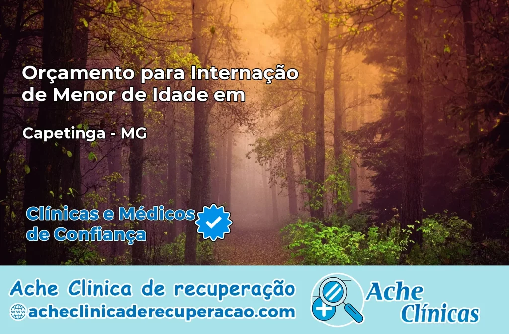 Internação de Menor de Idade em Capetinga – MG