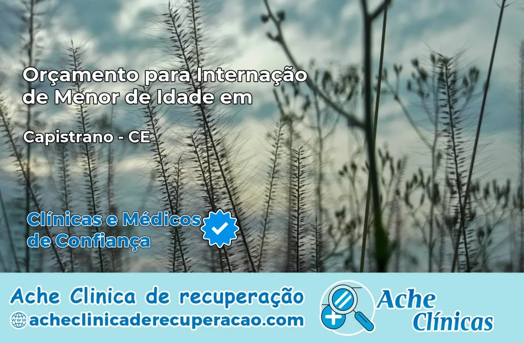 Internação de Menor de Idade em Capistrano – CE