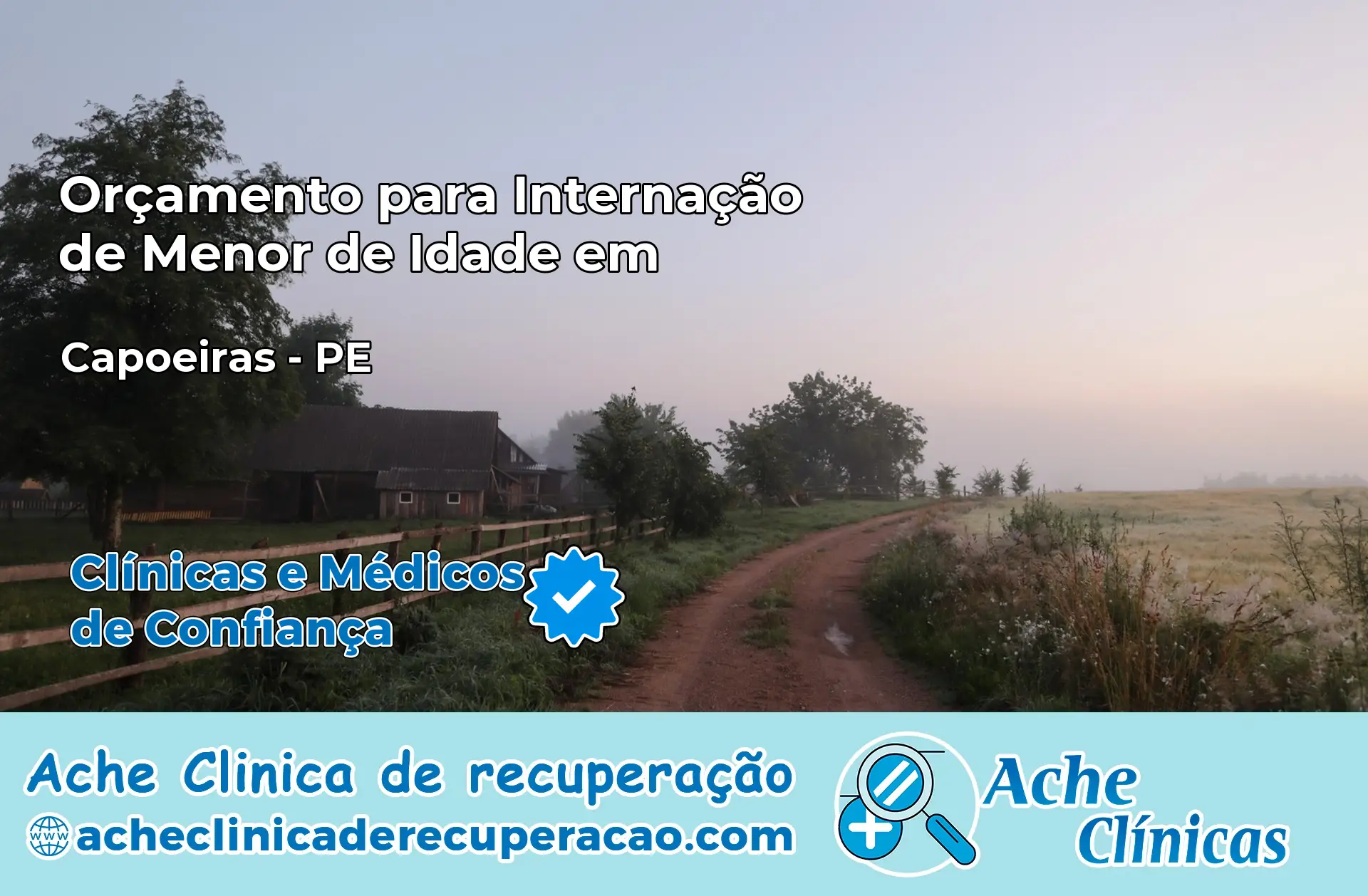Internação de Menor de Idade em Capoeiras – PE