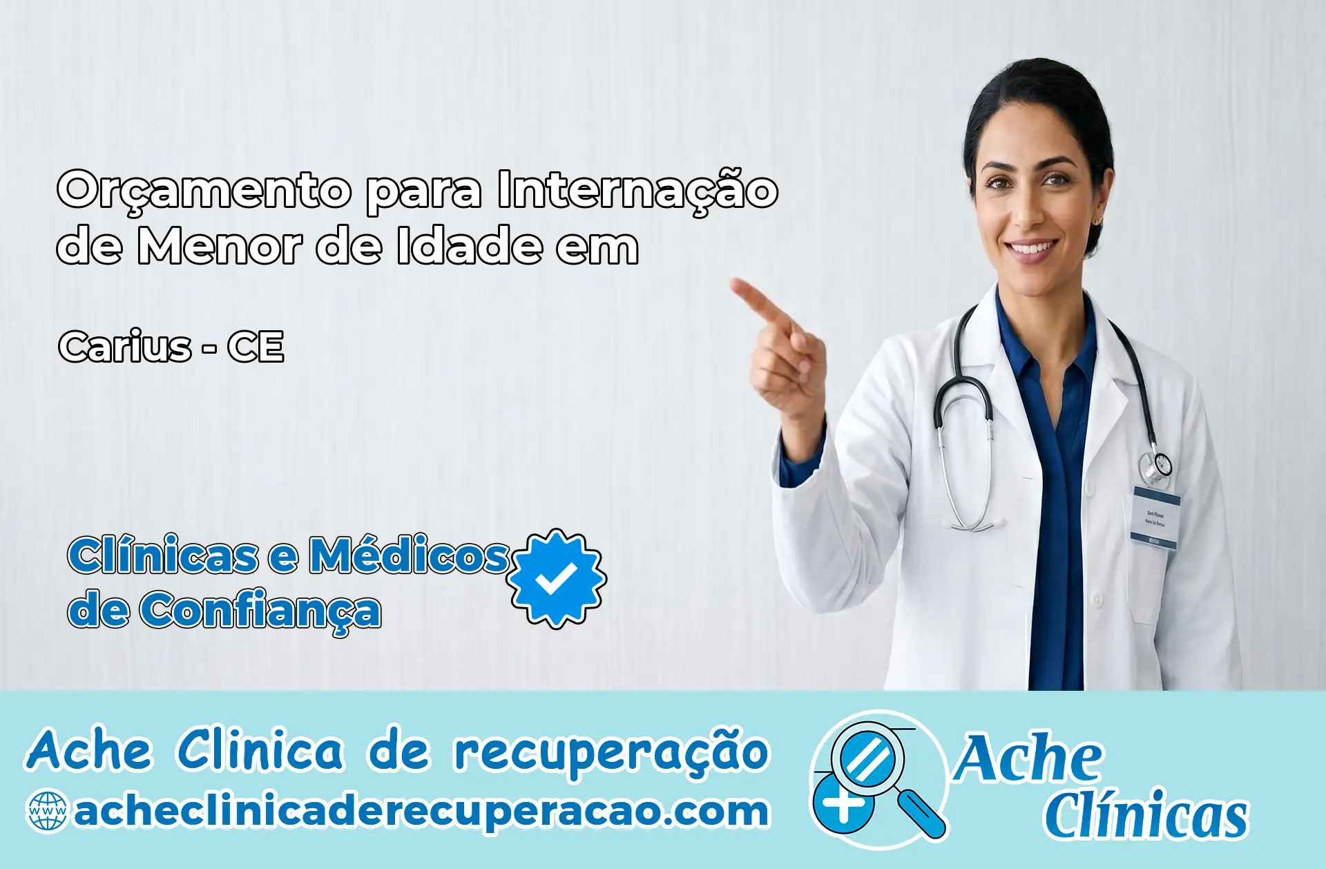 Internação de Menor de Idade em Cariús – CE