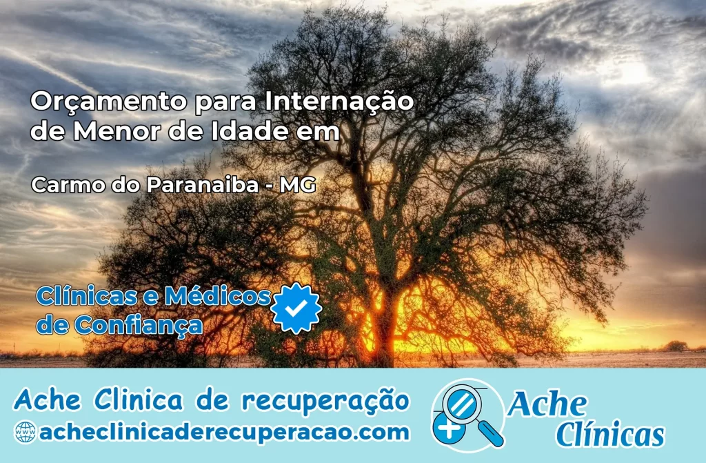 Internação de Menor de Idade em Carmo do Paranaíba – MG