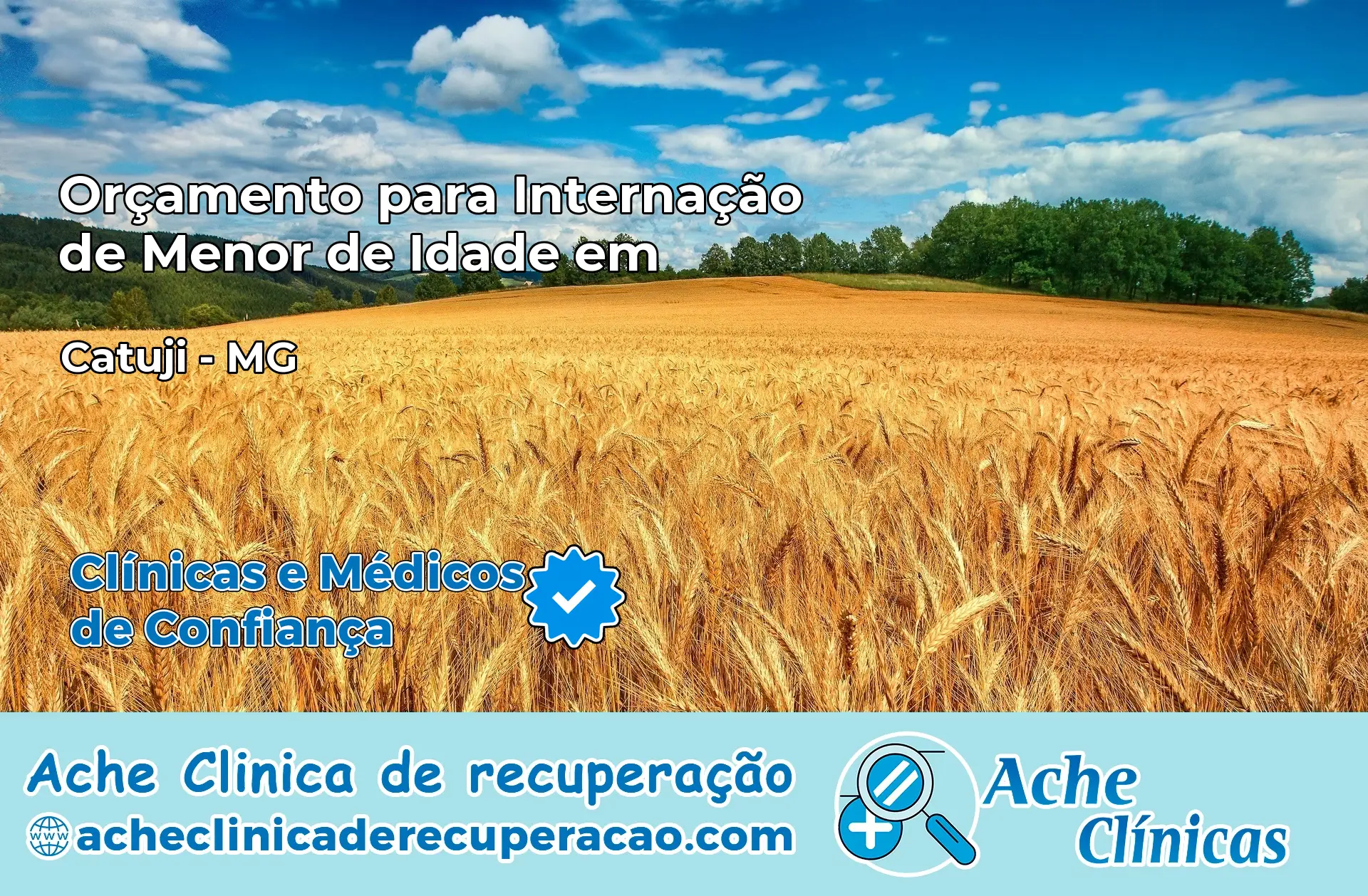 Internação de Menor de Idade em Catuji – MG