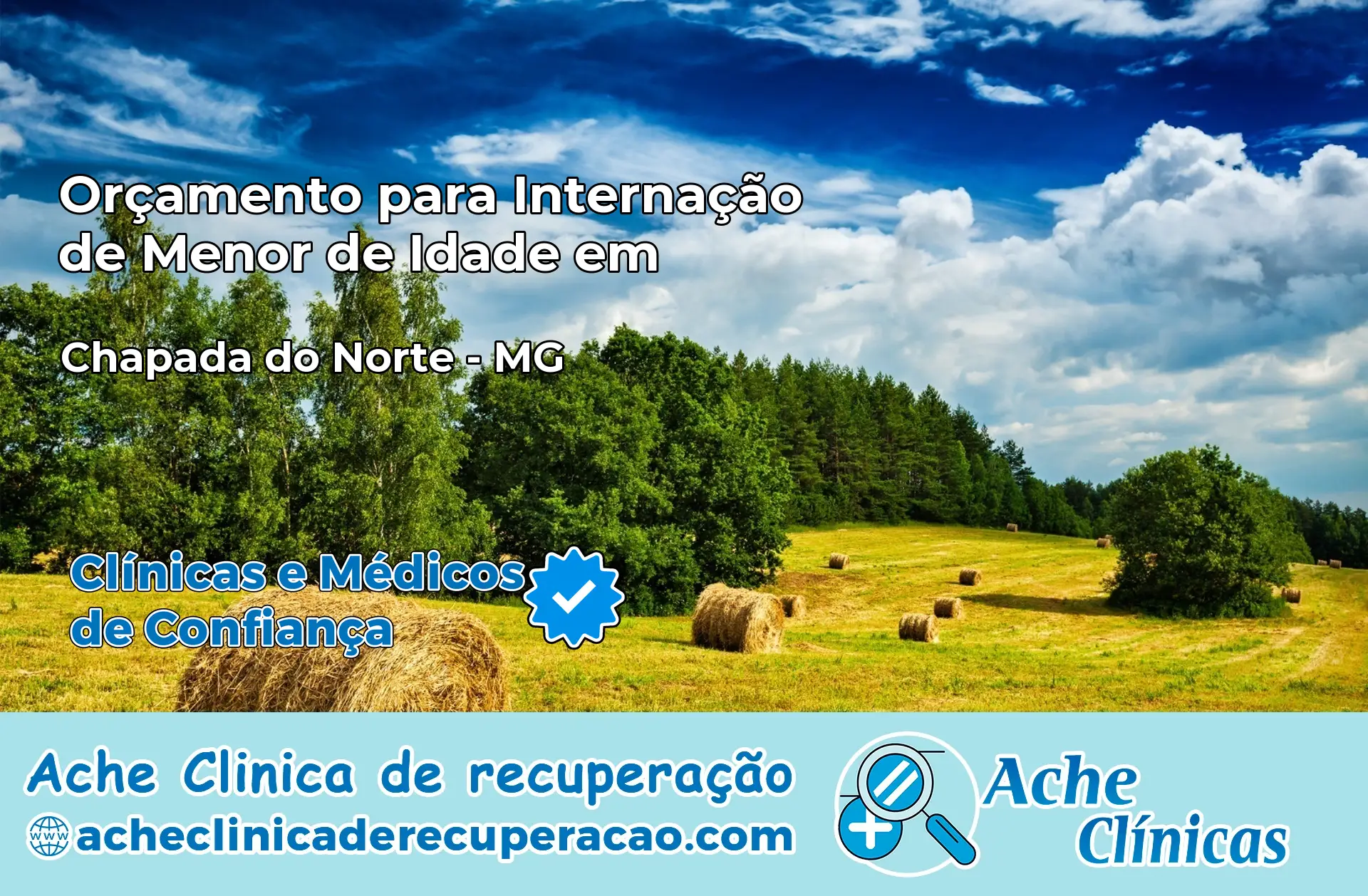 Internação de Menor de Idade em Chapada do Norte – MG