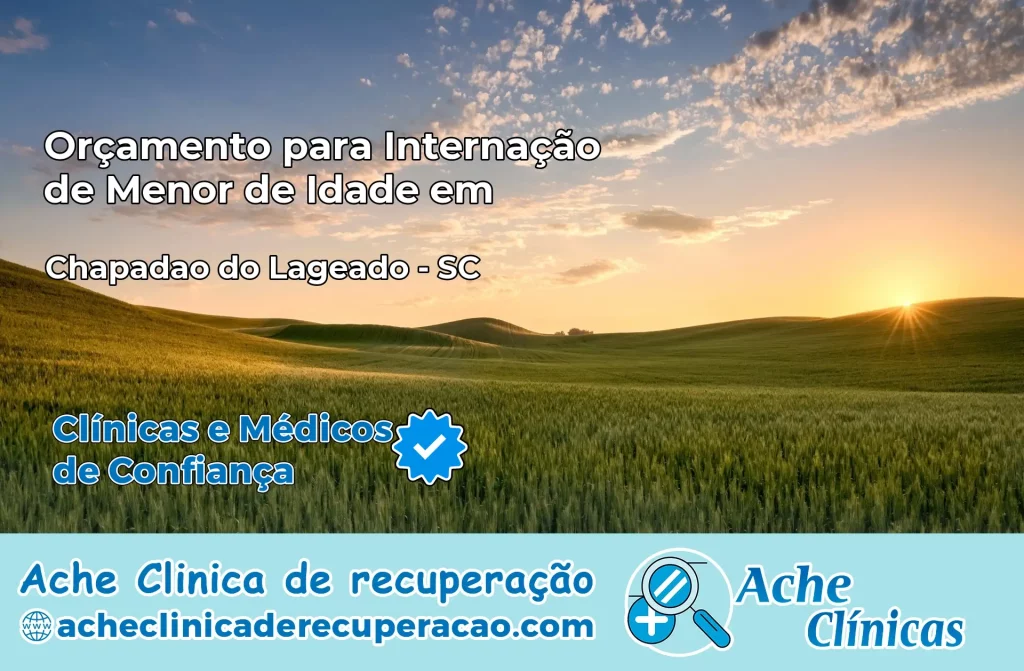 Internação de Menor de Idade em Chapadão do Lageado – SC