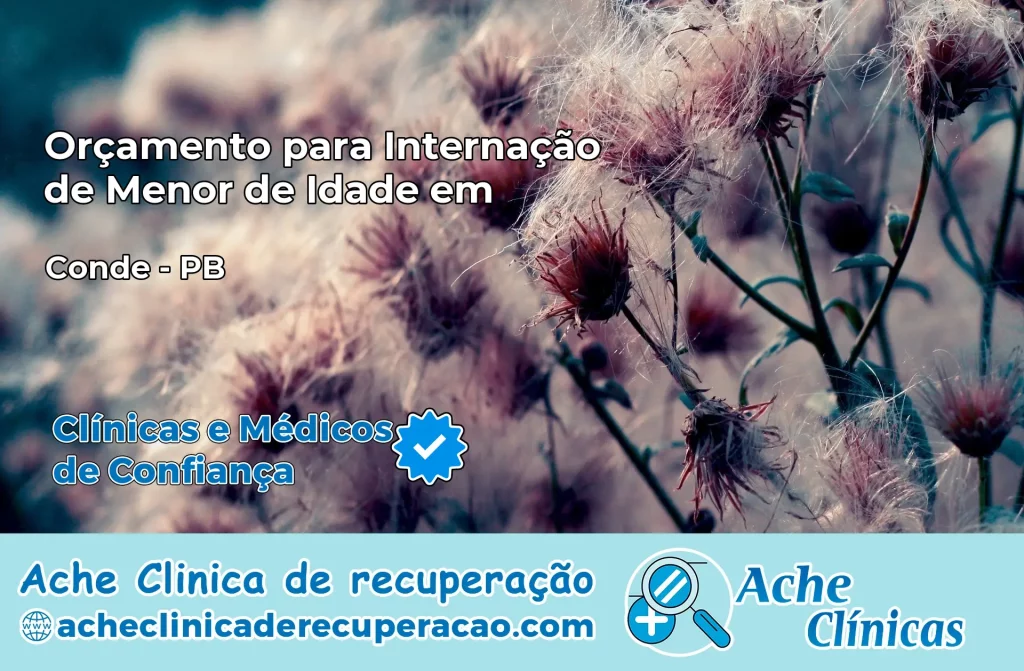 Internação de Menor de Idade em Conde – PB