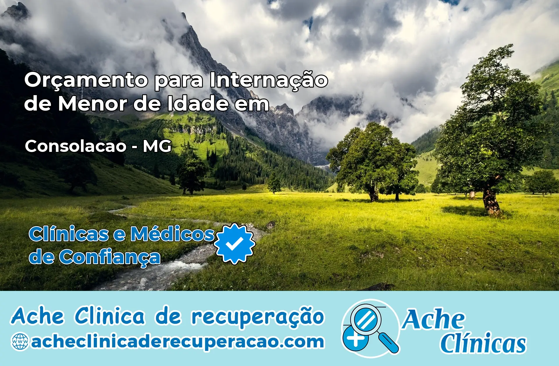 Internação de Menor de Idade em Consolação – MG