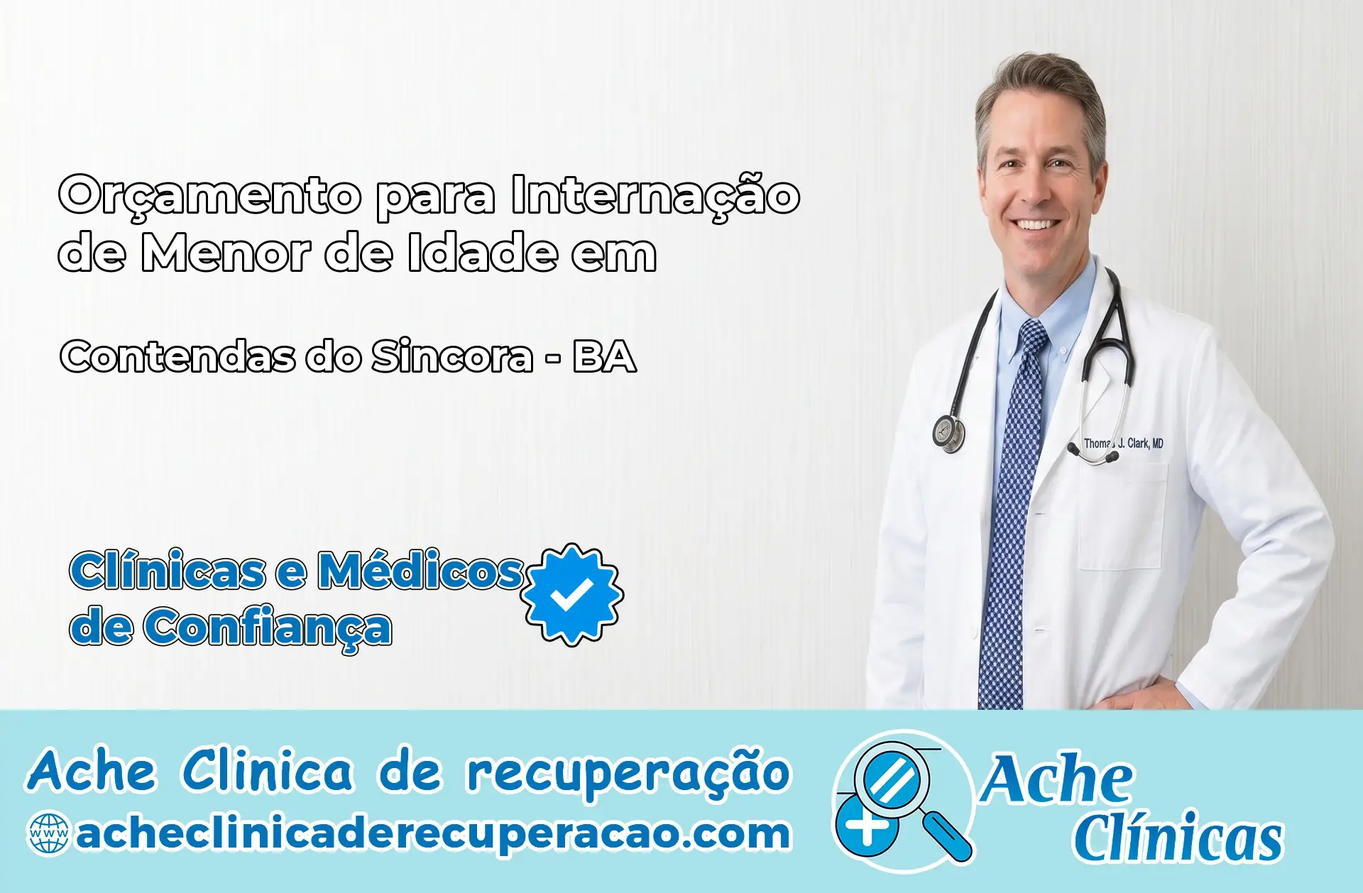 Internação de Menor de Idade em Contendas do Sincorá – BA