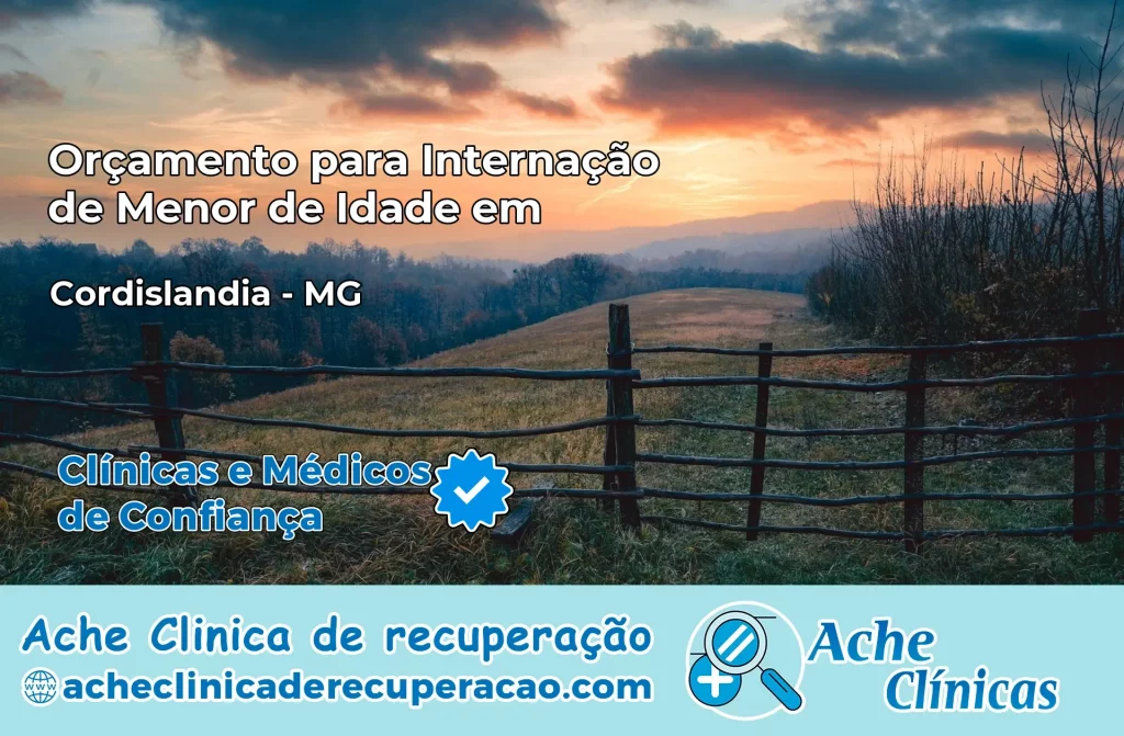 Internação de Menor de Idade em Cordislândia – MG