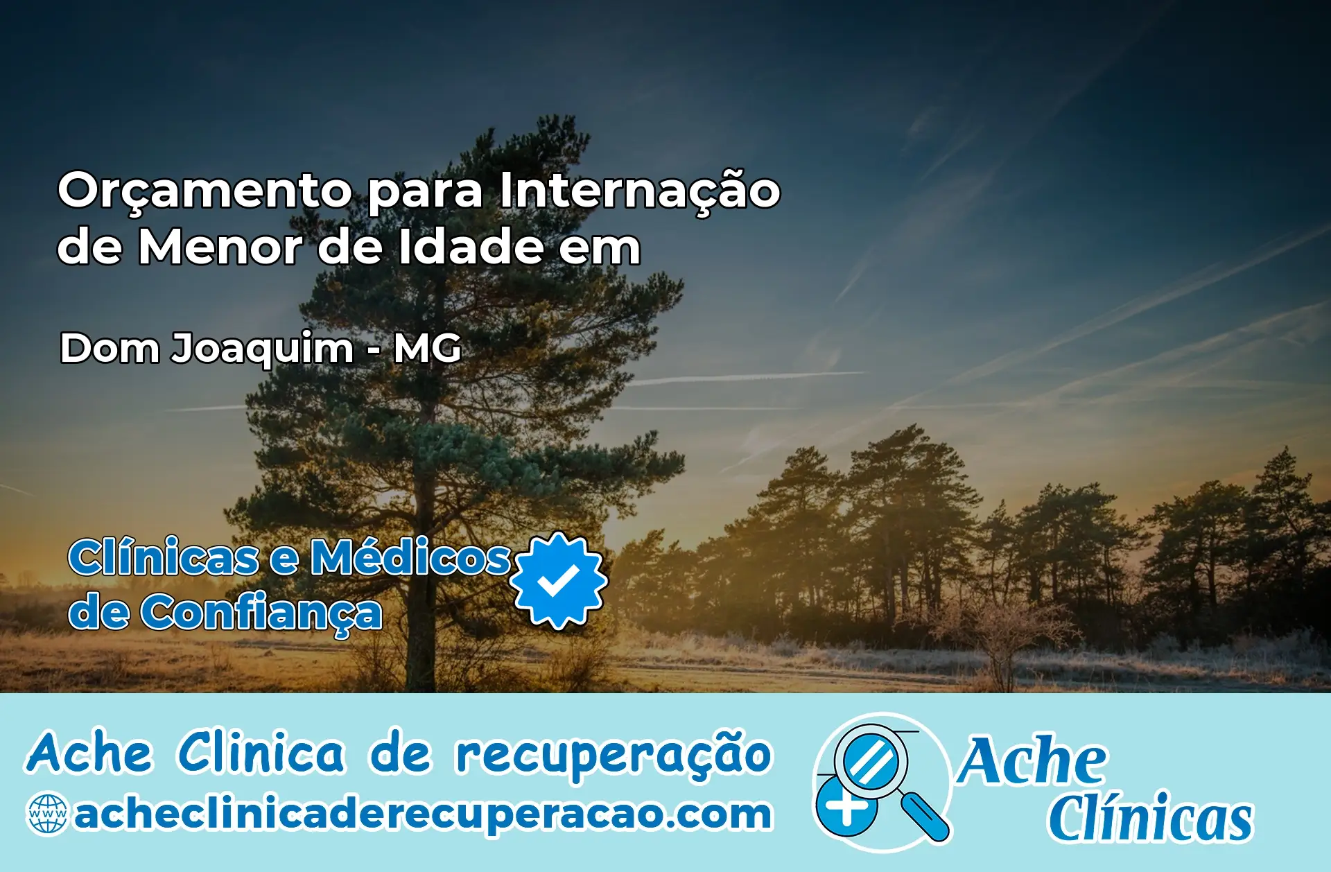 Internação de Menor de Idade em Dom Joaquim – MG