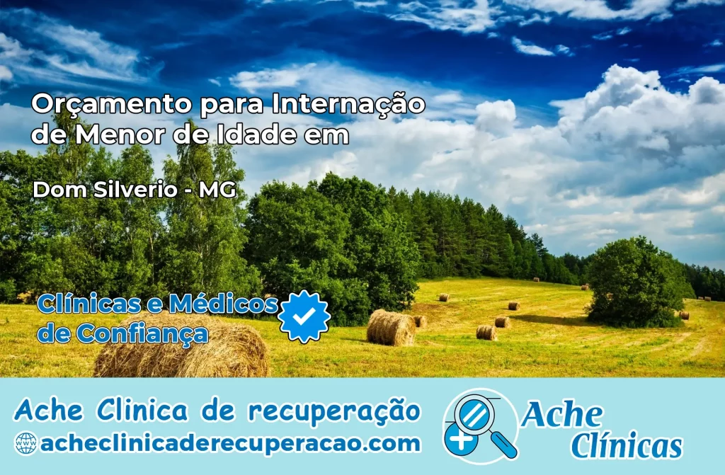 Internação de Menor de Idade em Dom Silvério – MG