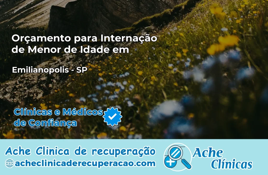 Internação de Menor de Idade em Emilianópolis – SP
