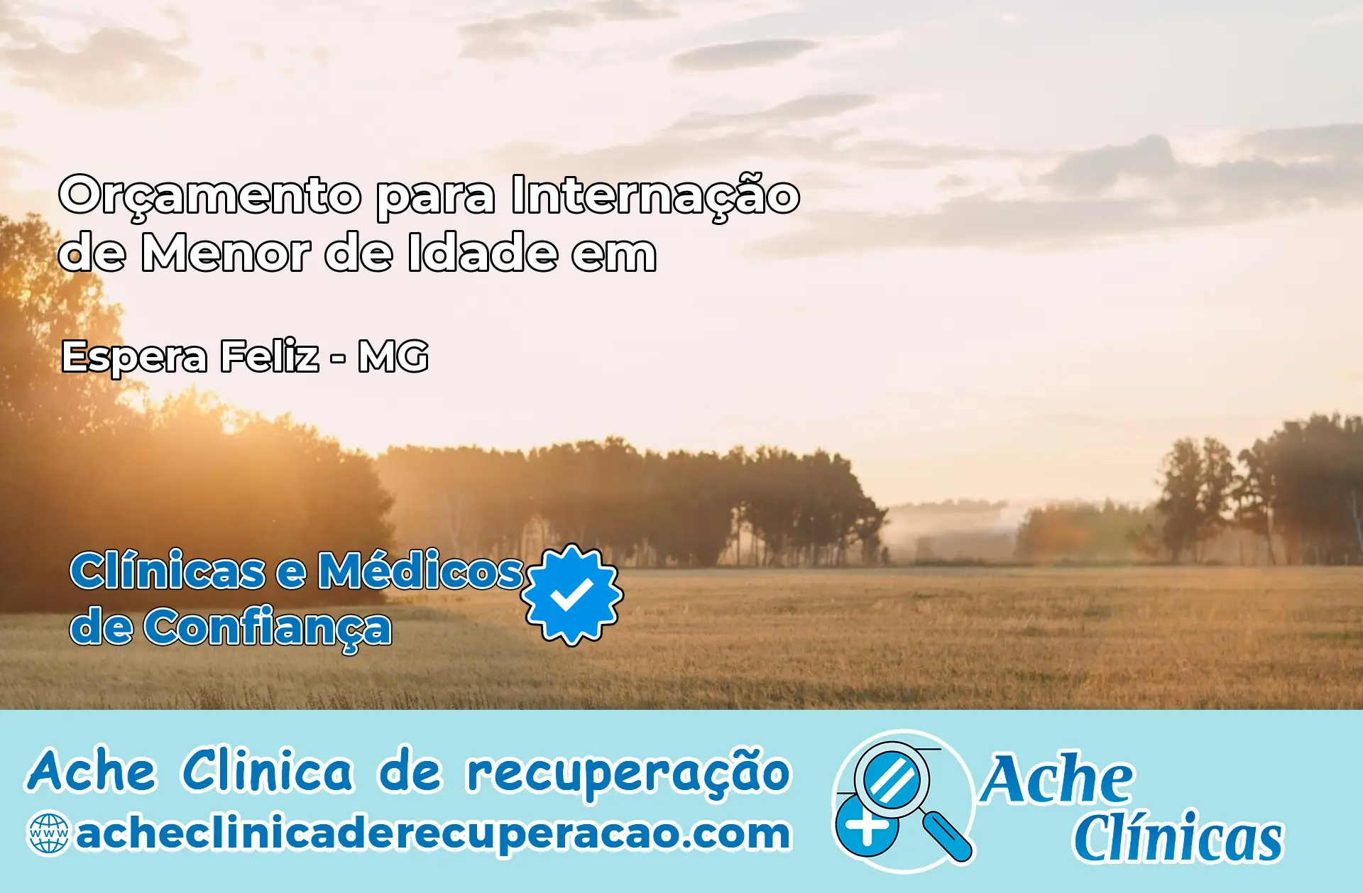 Internação de Menor de Idade em Espera Feliz – MG