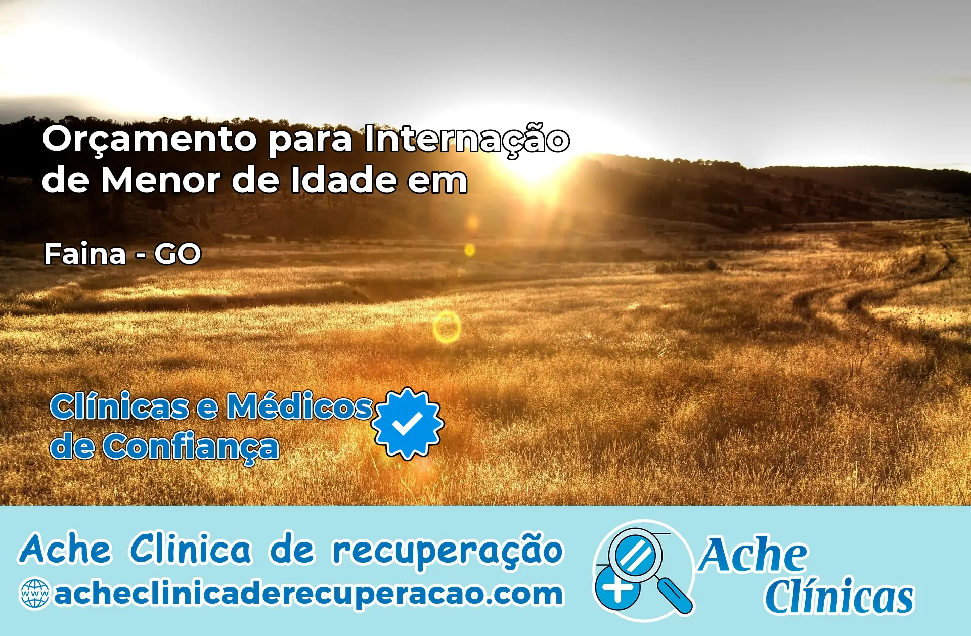 Internação de Menor de Idade em Faina – GO