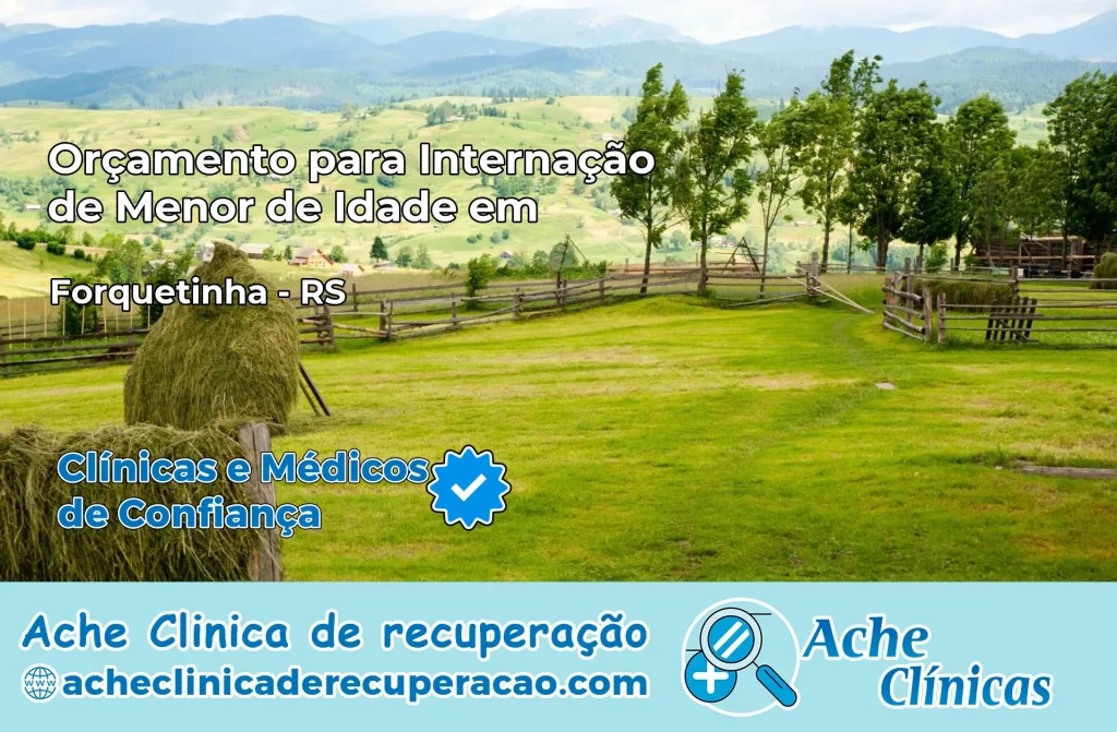 Internação de Menor de Idade em Forquetinha – RS