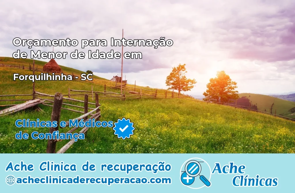 Internação de Menor de Idade em Forquilhinha – SC