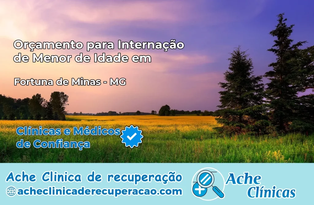 Internação de Menor de Idade em Fortuna de Minas – MG