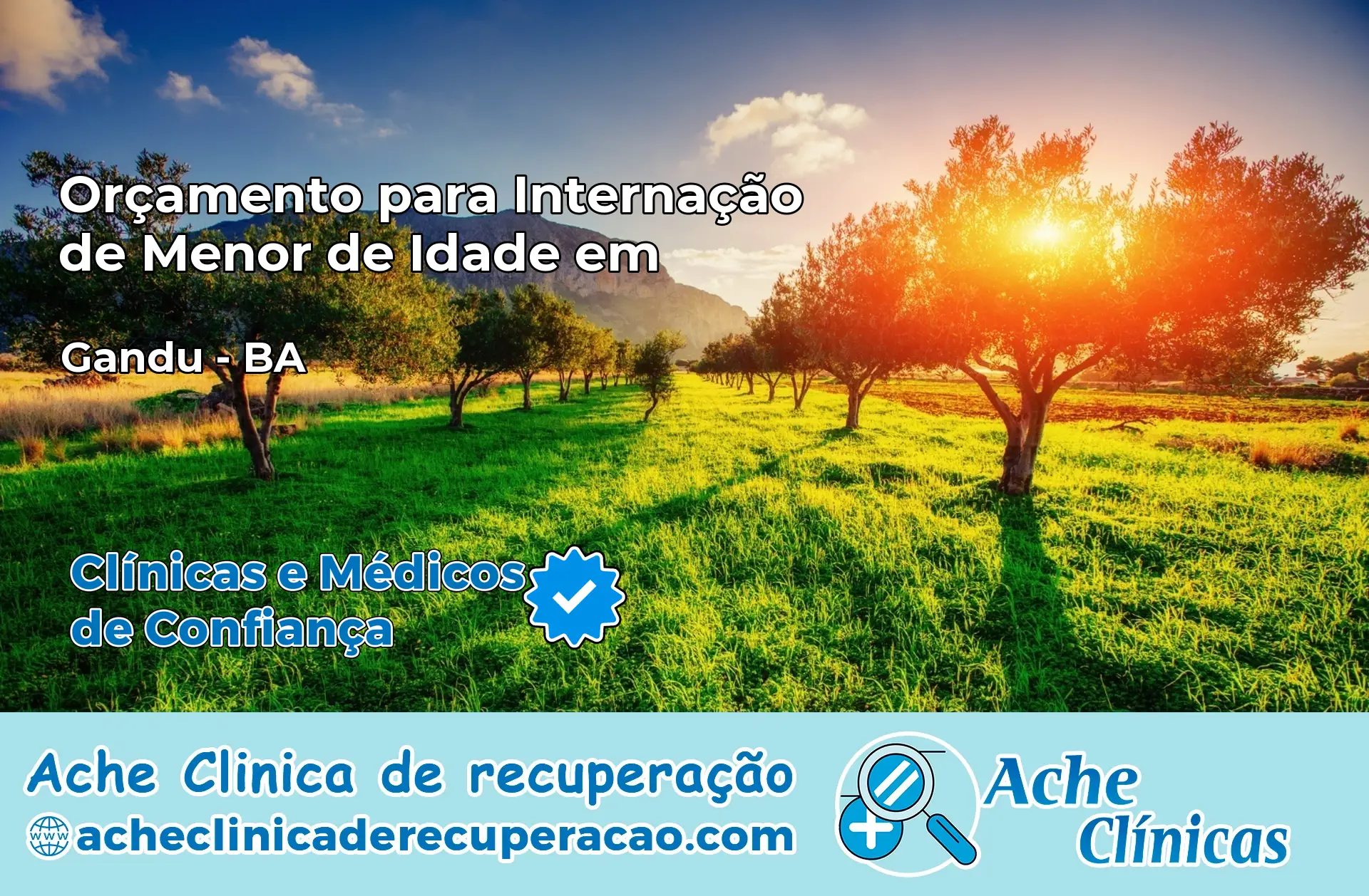 Internação de Menor de Idade em Gandu – BA