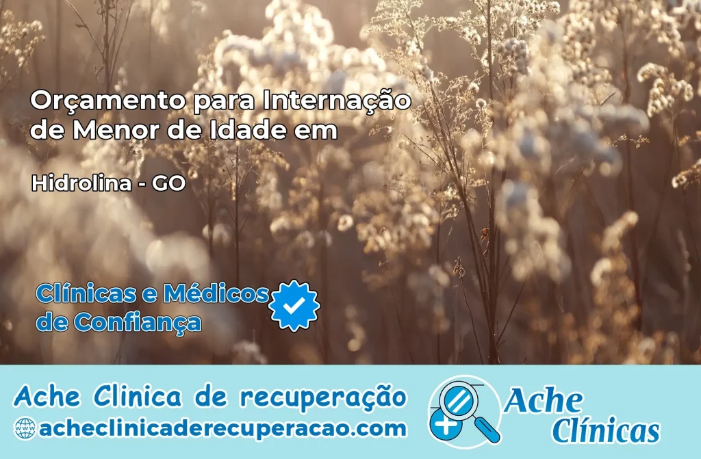 Internação de Menor de Idade em Hidrolina – GO