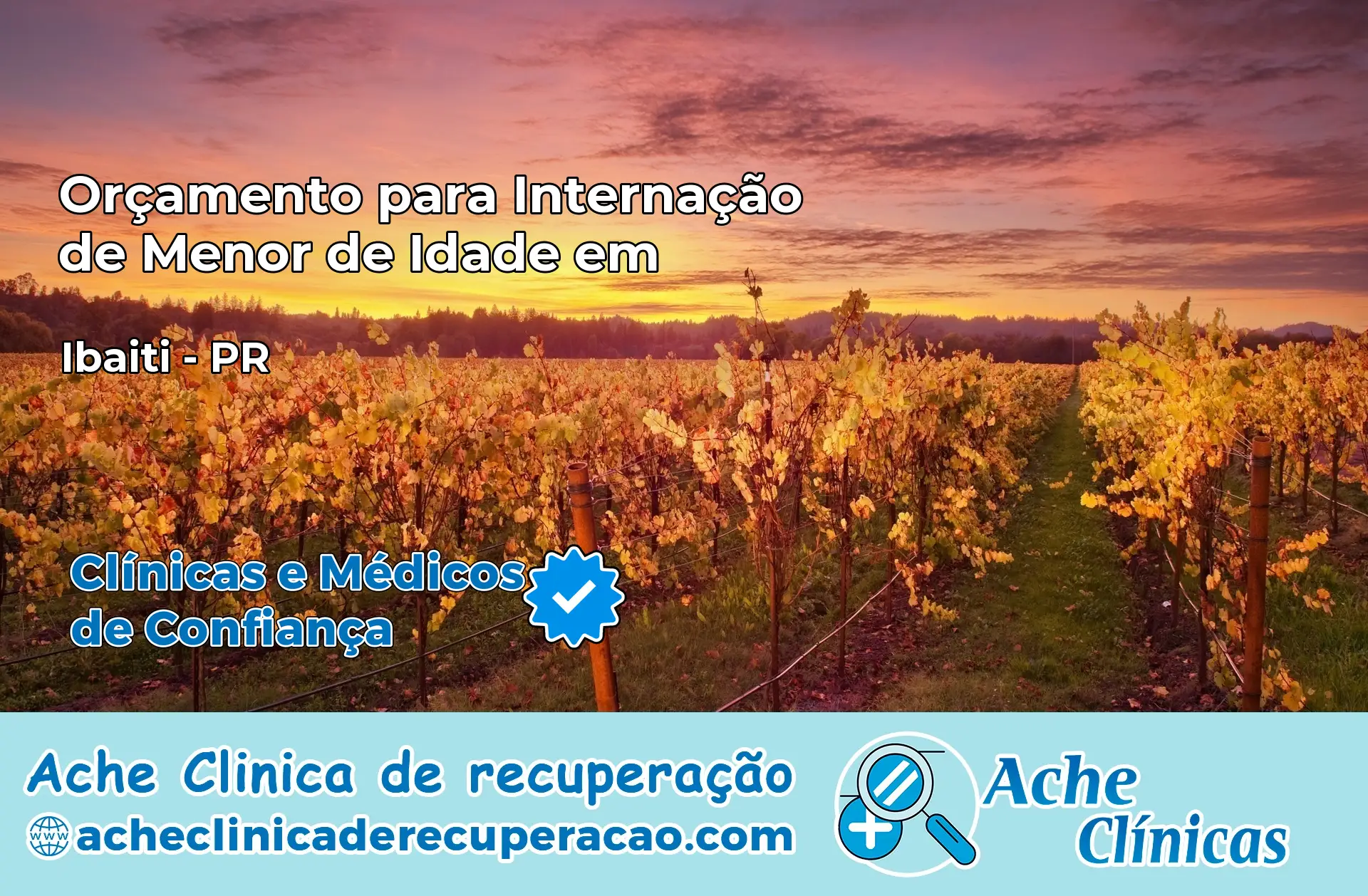 Internação de Menor de Idade em Ibaiti – PR