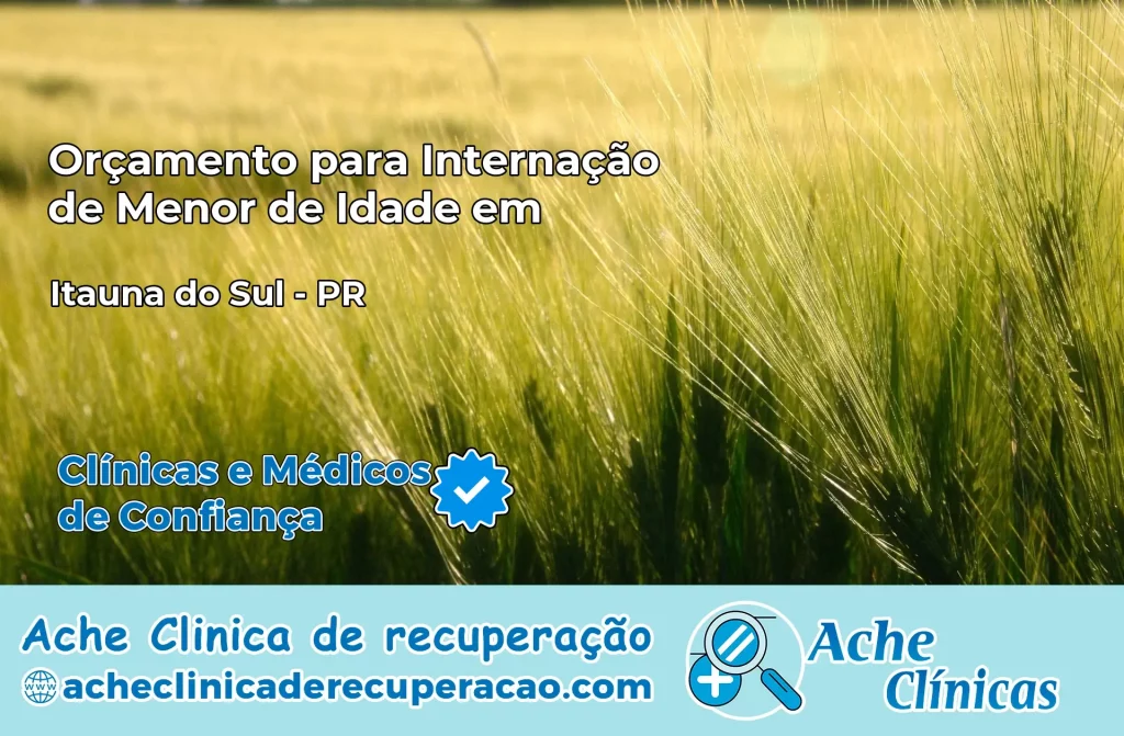Internação de Menor de Idade em Itaúna do Sul – PR