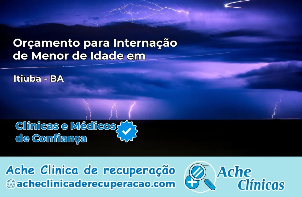 Internação de Menor de Idade em Itiúba – BA