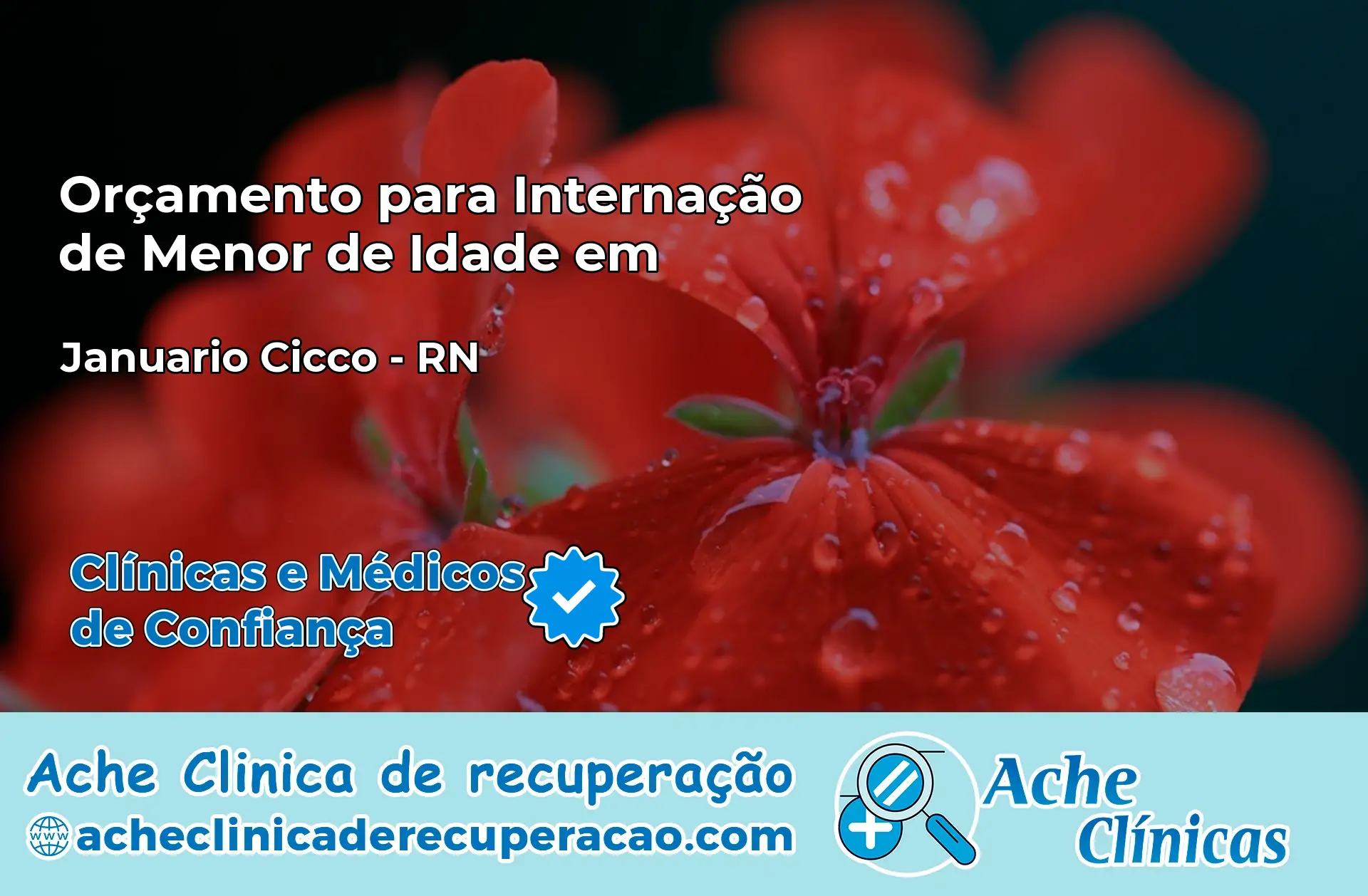 Internação de Menor de Idade em Januário Cicco – RN