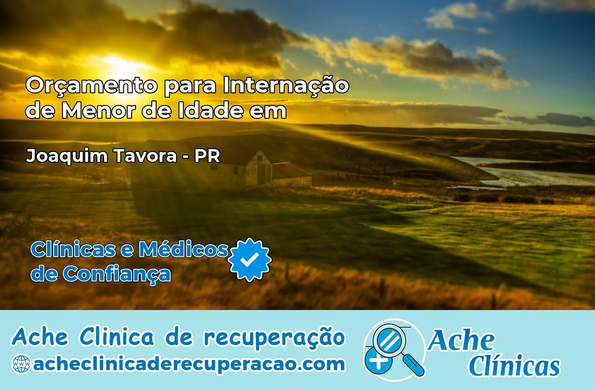 Internação de Menor de Idade em Joaquim Távora – PR
