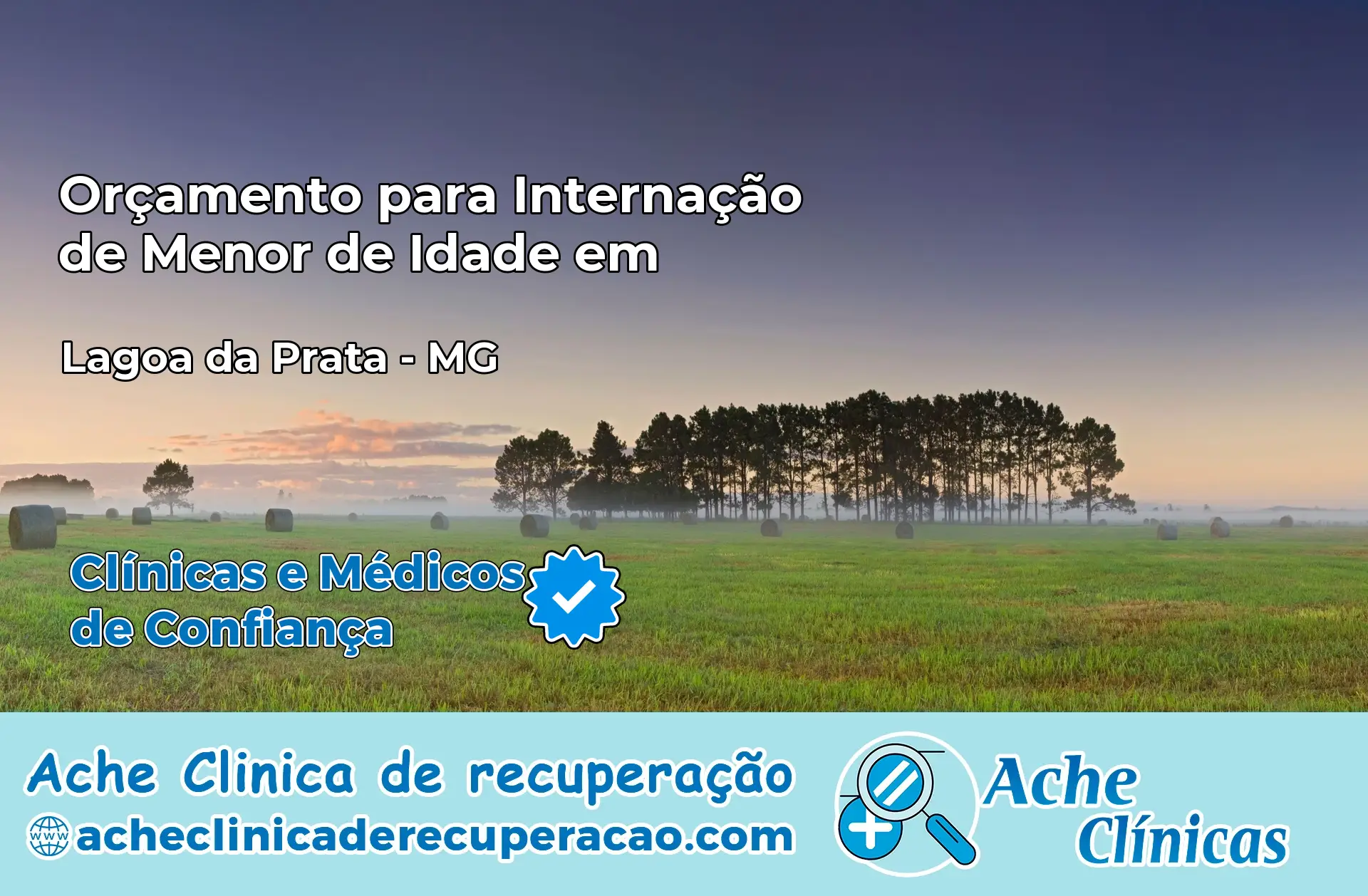 Internação de Menor de Idade em Lagoa da Prata – MG