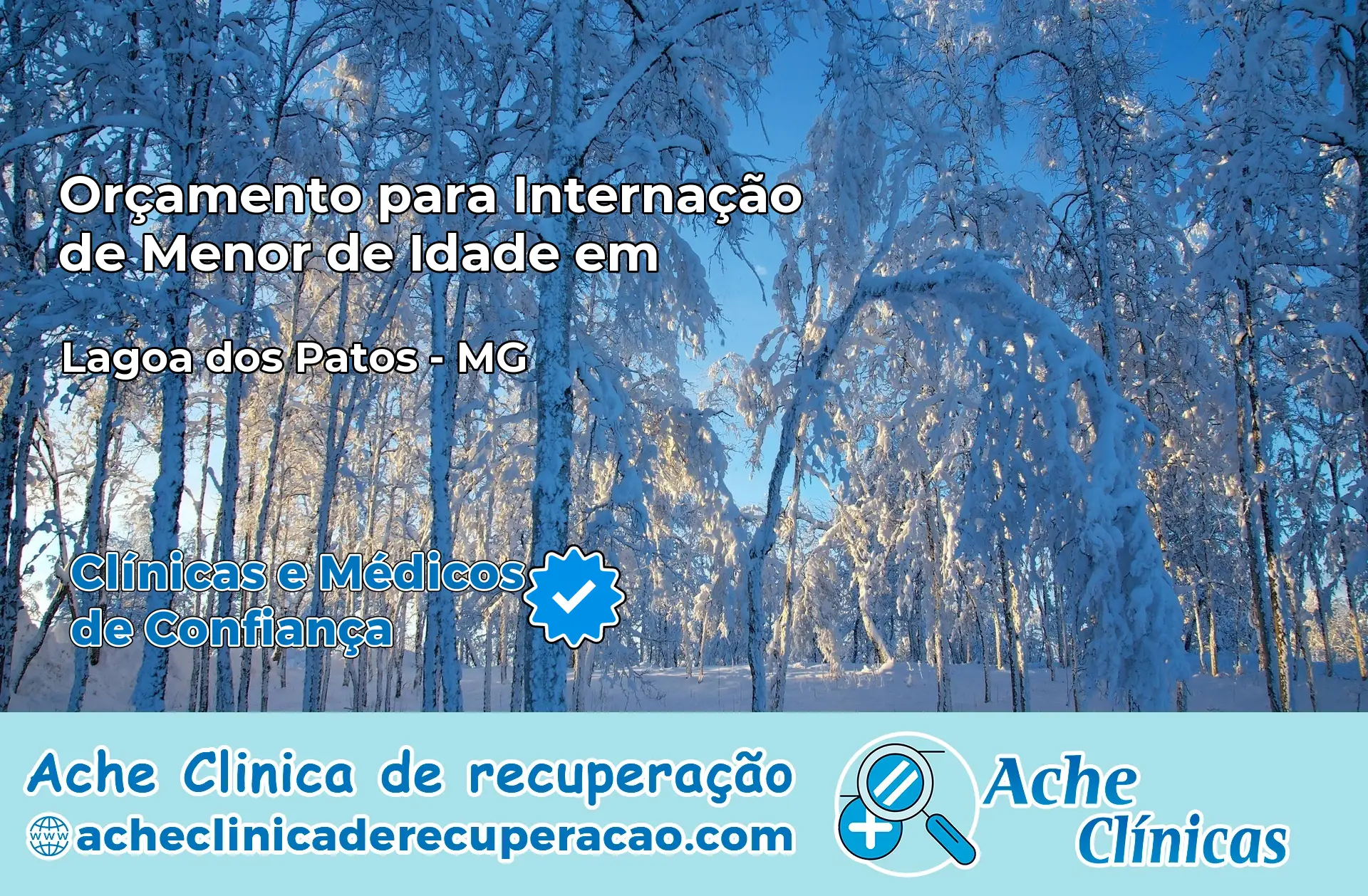 Internação de Menor de Idade em Lagoa dos Patos – MG