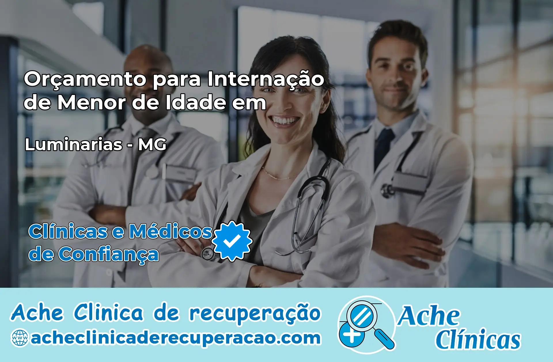 Internação de Menor de Idade em Luminárias – MG