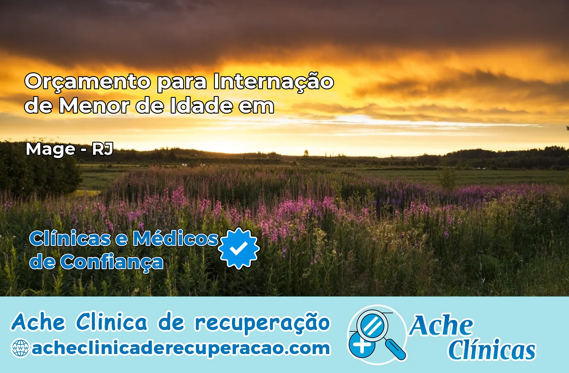 Internação de Menor de Idade em Magé – RJ