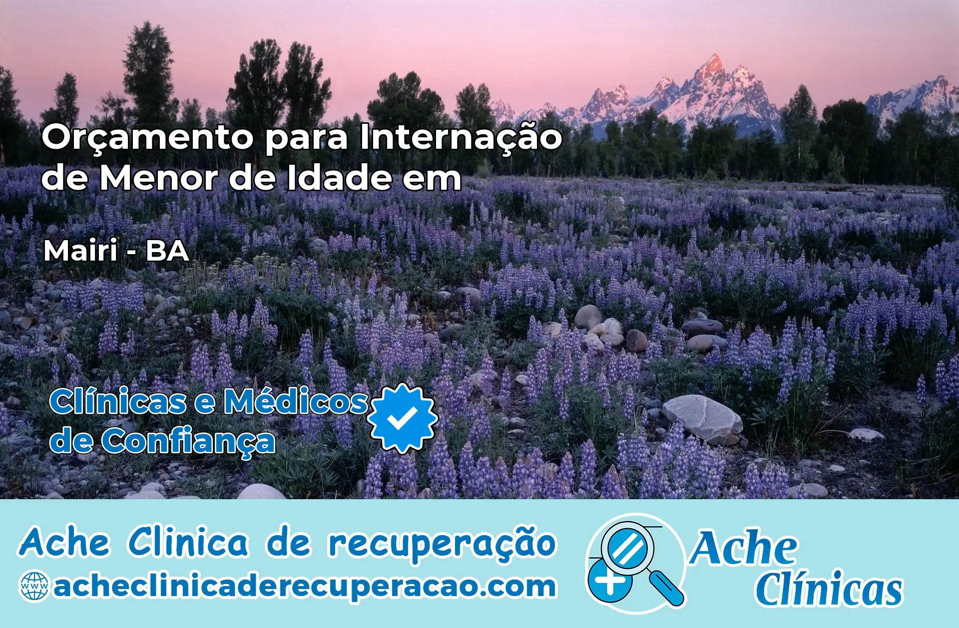 Internação de Menor de Idade em Mairi – BA