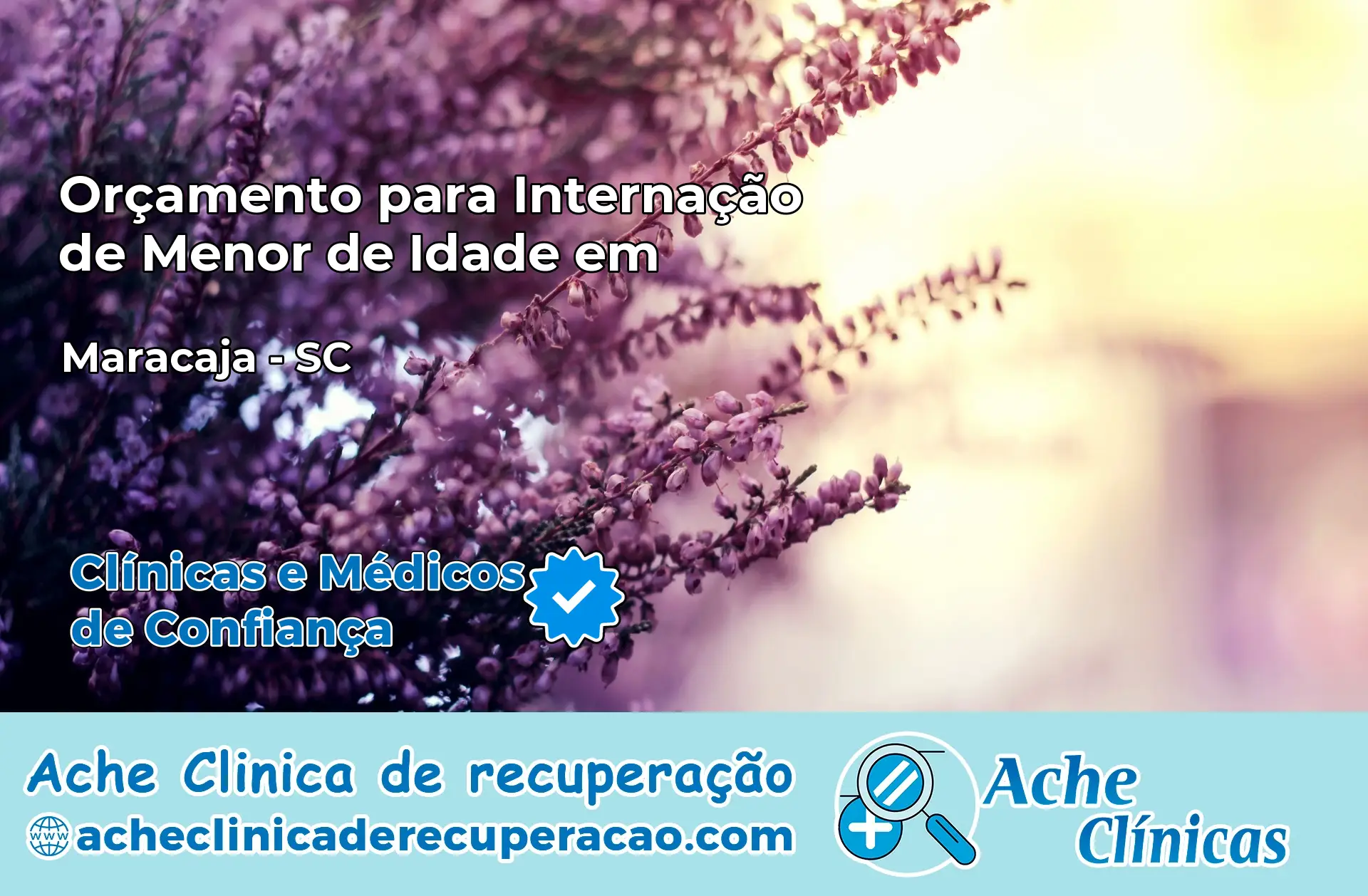 Internação de Menor de Idade em Maracajá – SC