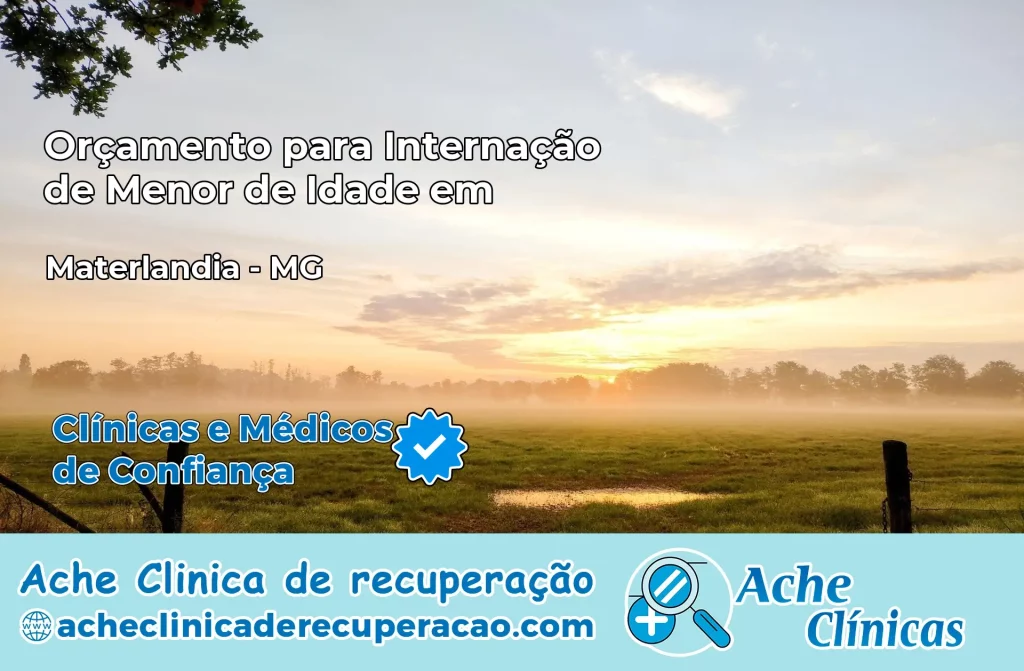 Internação de Menor de Idade em Materlândia – MG