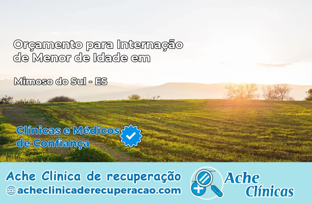 Internação de Menor de Idade em Mimoso do Sul – ES