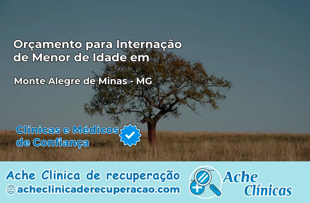 Internação de Menor de Idade em Monte Alegre de Minas – MG
