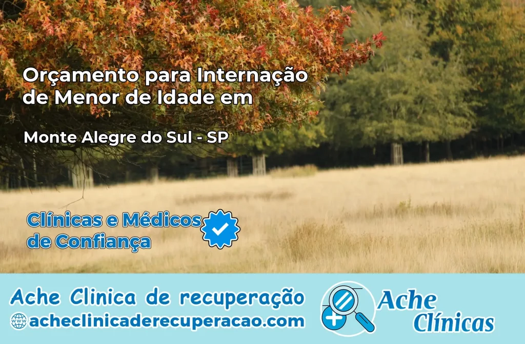 Internação de Menor de Idade em Monte Alegre do Sul – SP