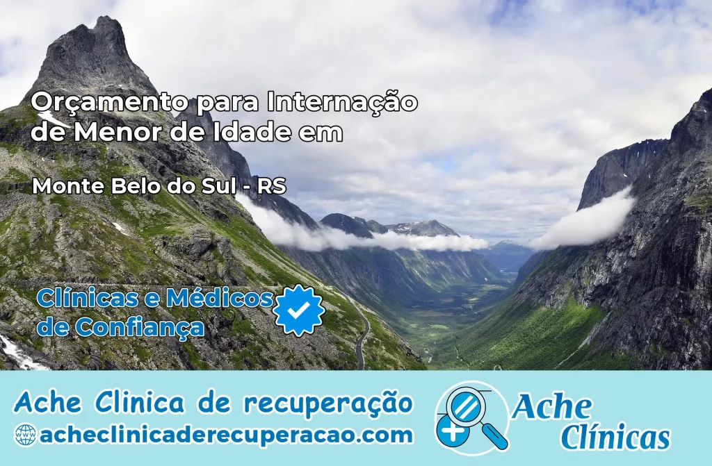 Internação de Menor de Idade em Monte Belo do Sul – RS