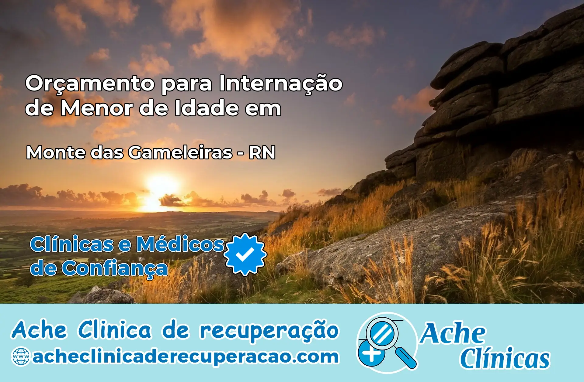 Internação de Menor de Idade em Monte das Gameleiras – RN