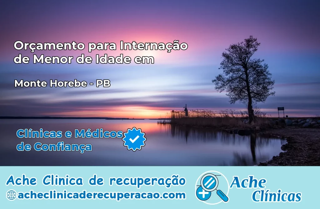 Internação de Menor de Idade em Monte Horebe – PB