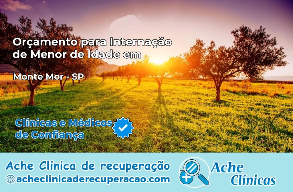 Internação de Menor de Idade em Monte Mor – SP