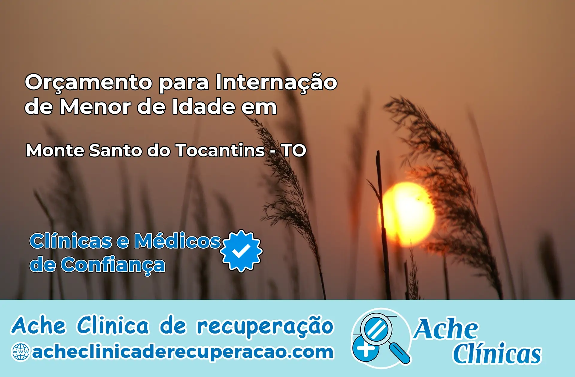 Internação de Menor de Idade em Monte Santo do Tocantins – TO