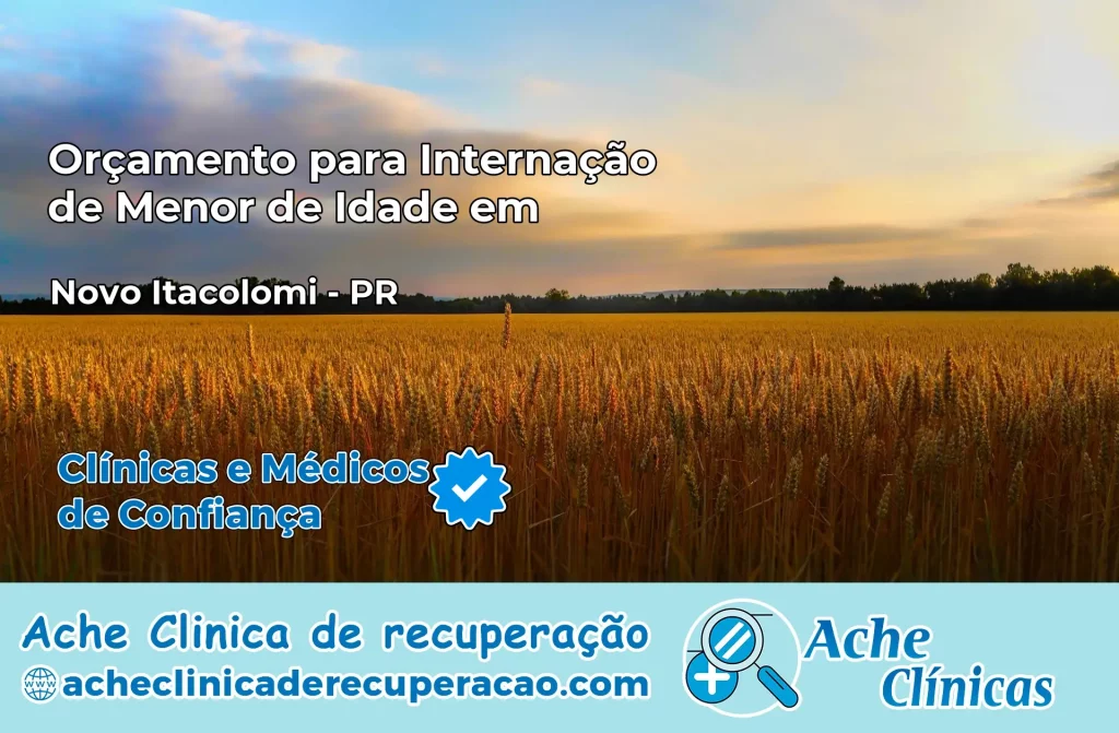 Internação de Menor de Idade em Novo Itacolomi – PR