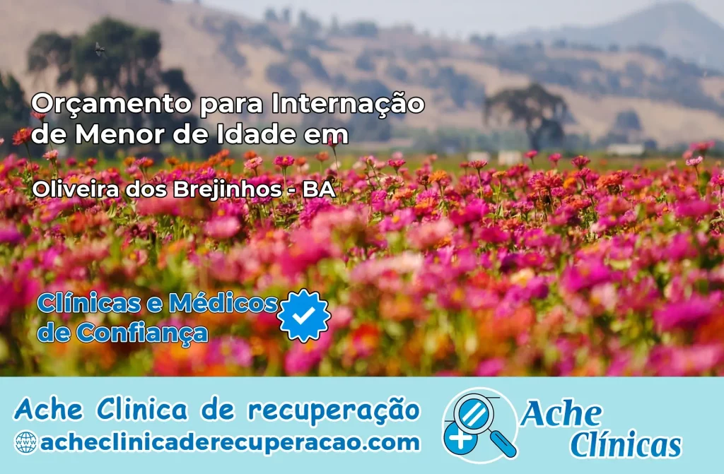 Internação de Menor de Idade em Oliveira dos Brejinhos – BA